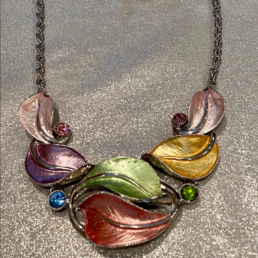 Necklace and earrings